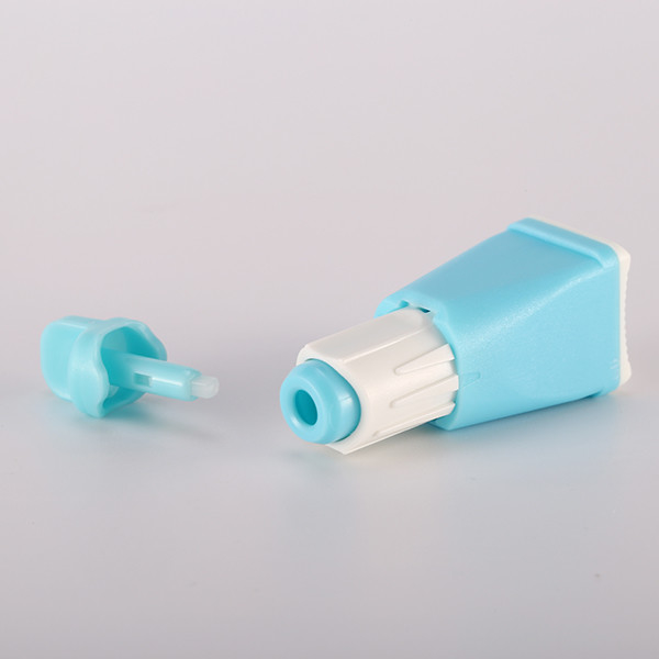 1.3mm 1.8mm 2.3mm सिंगल यूज सेफ्टी लैंसेट 23G स्टेनलेस स्टील ब्लड लैंसेट
